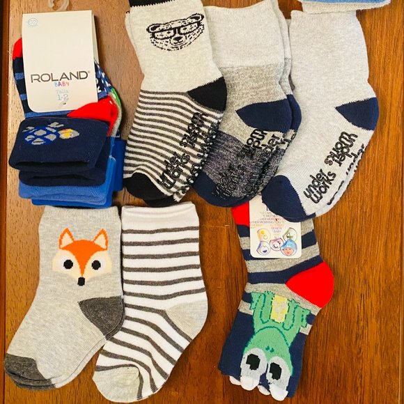 BRAND NEW Baby Toddler Boy 1-3 Years Socks Bundles - Picture 2 of 2